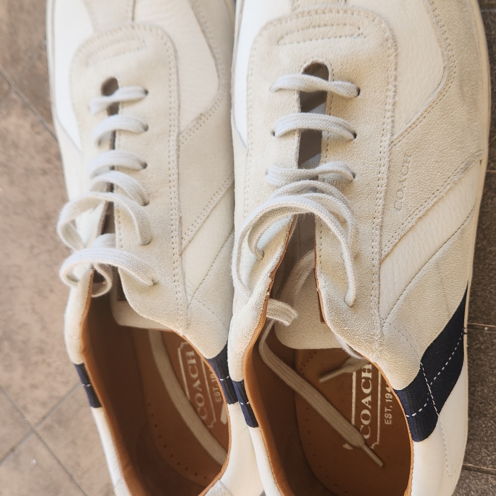MEN'S COACH SNEAKERS  NEW SIZE 11D.